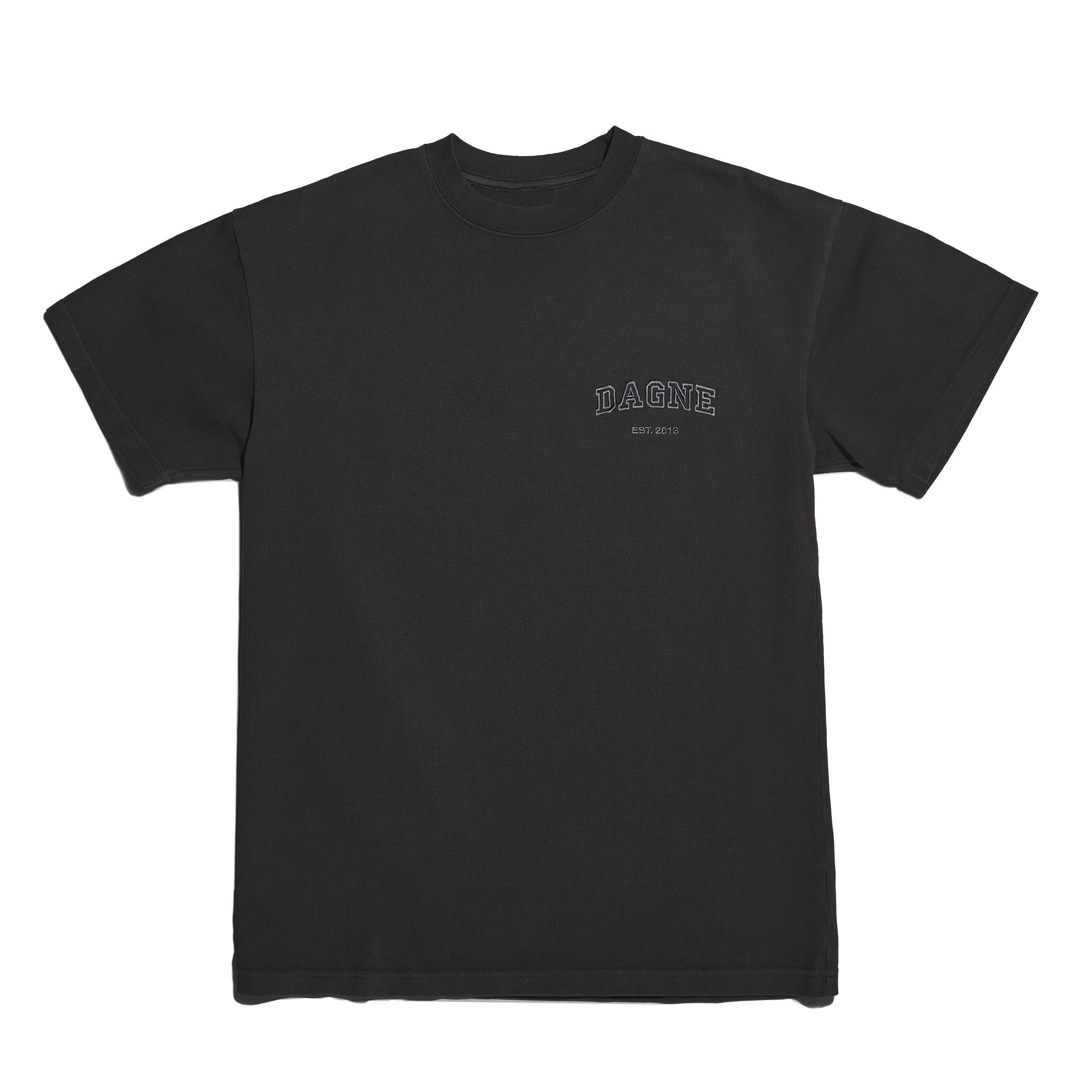 Varsity Logo T-shirt in Onyx, Small