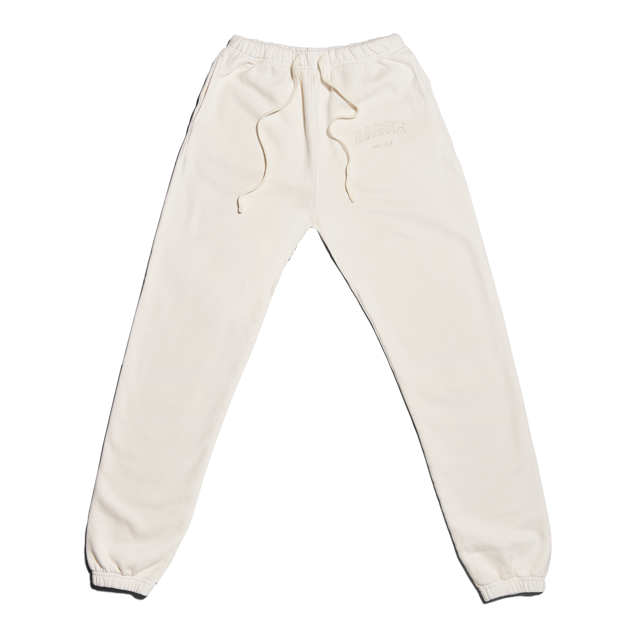Varsity Logo Sweatpants in Moonbeam, 2X