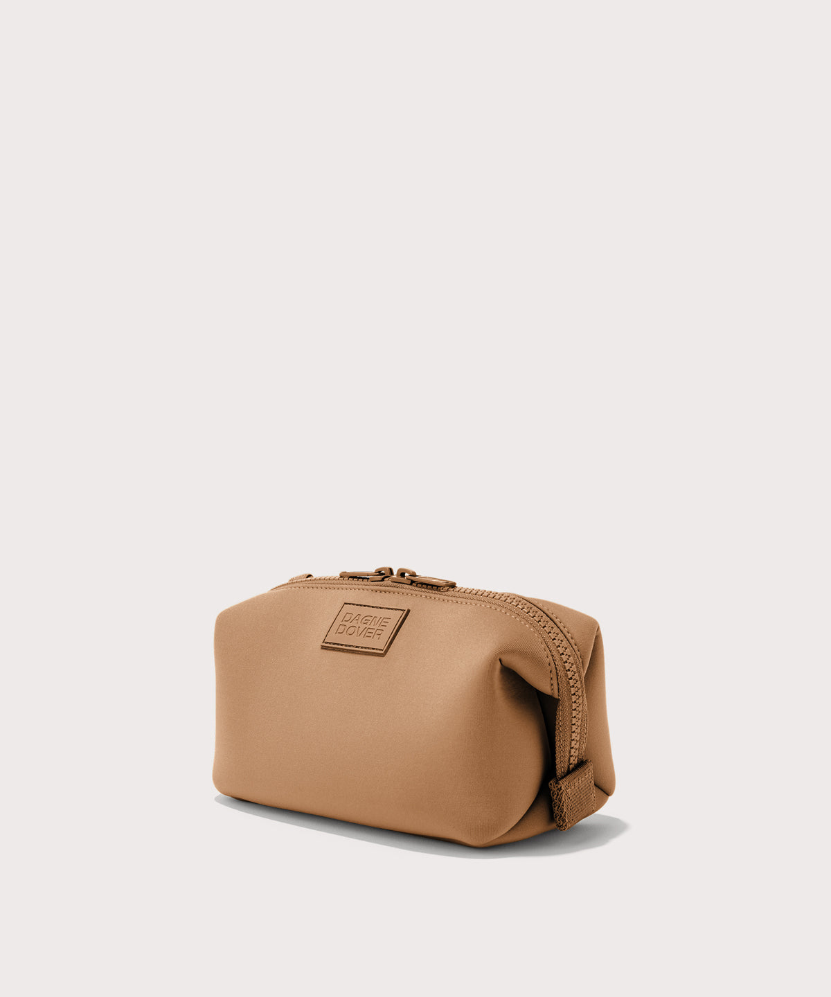 Hunter Toiletry Bag in Camel, Small - Image 4