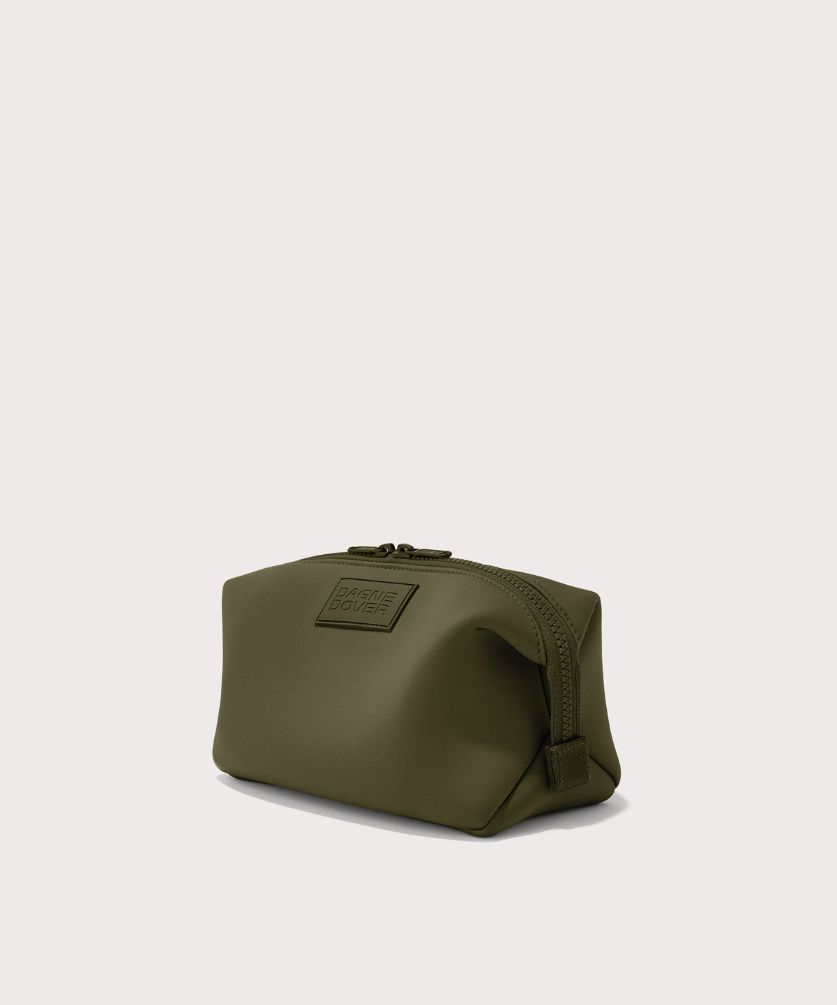 Hunter Toiletry Bag in Dark Moss, Large - Image 4