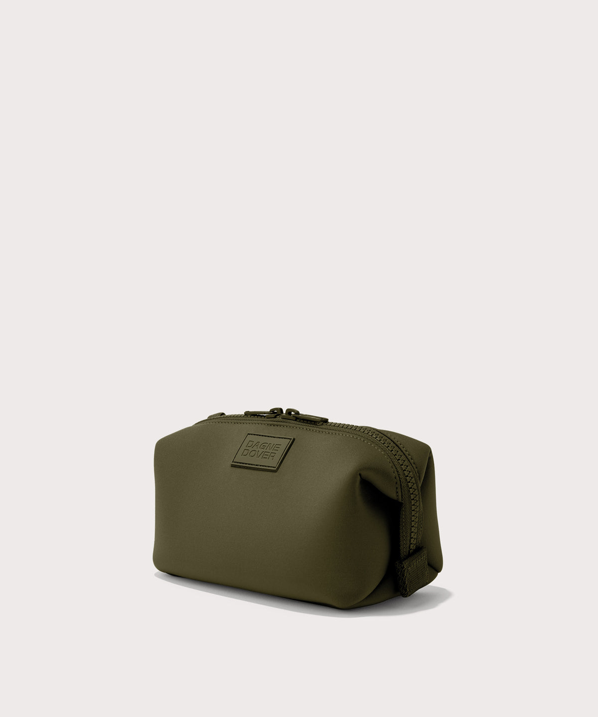 Hunter Toiletry Bag in Dark Moss, Small - Image 4
