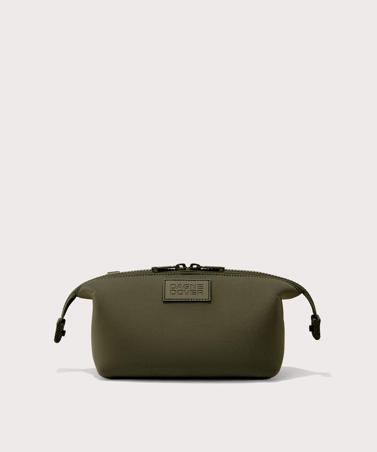 Hunter Toiletry Bag in Dark Moss, Small - Image 6