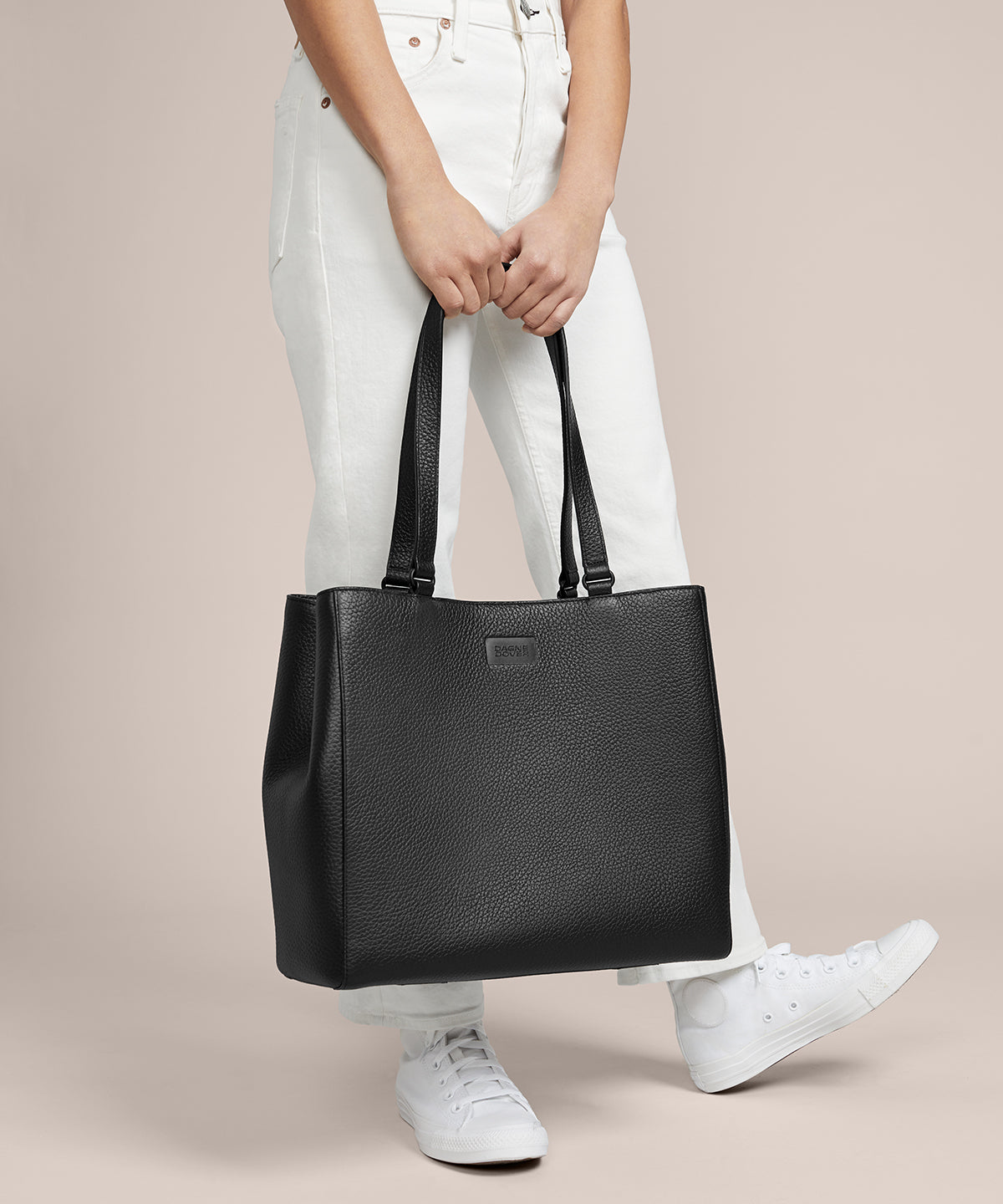Allyn Tote in Onyx, Medium - Image 8