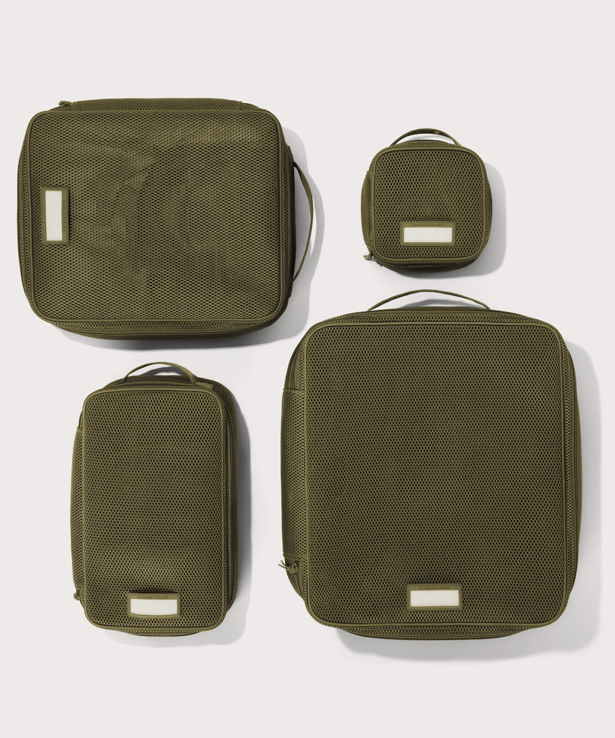 Roma Packing Cube in Dark Moss Air Mesh, Extra Large - Image 5