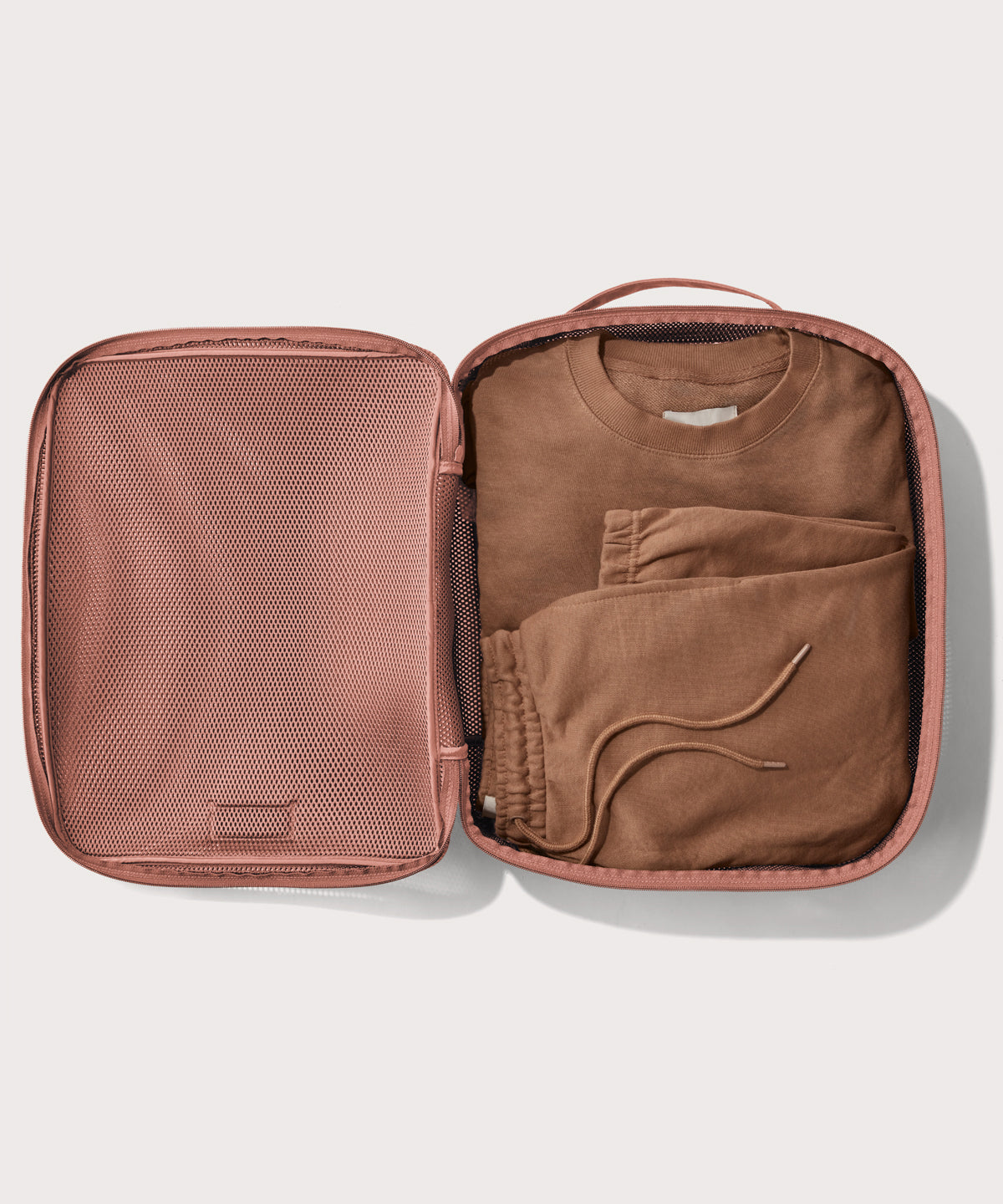 Roma Packing Cube in Warm Dust Air Mesh, Extra Large - Image 2