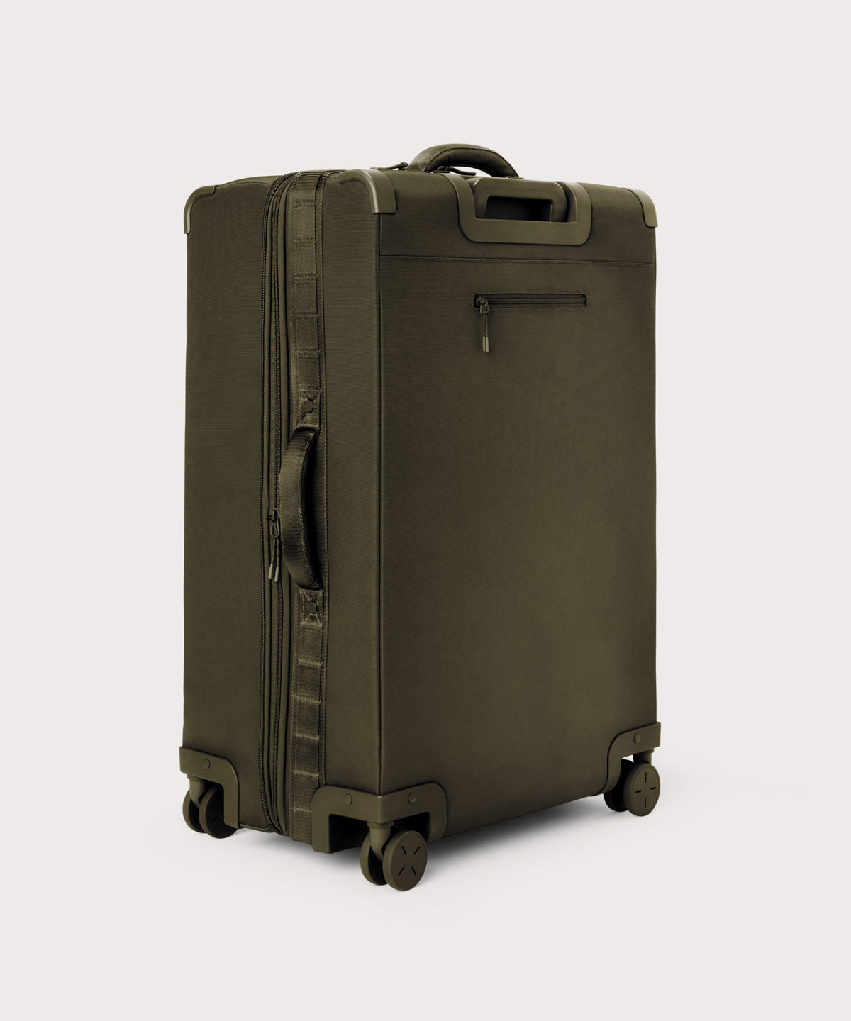 Sydney Checked Luggage in Dark Moss, Larger - 28.5 inch - Image 4