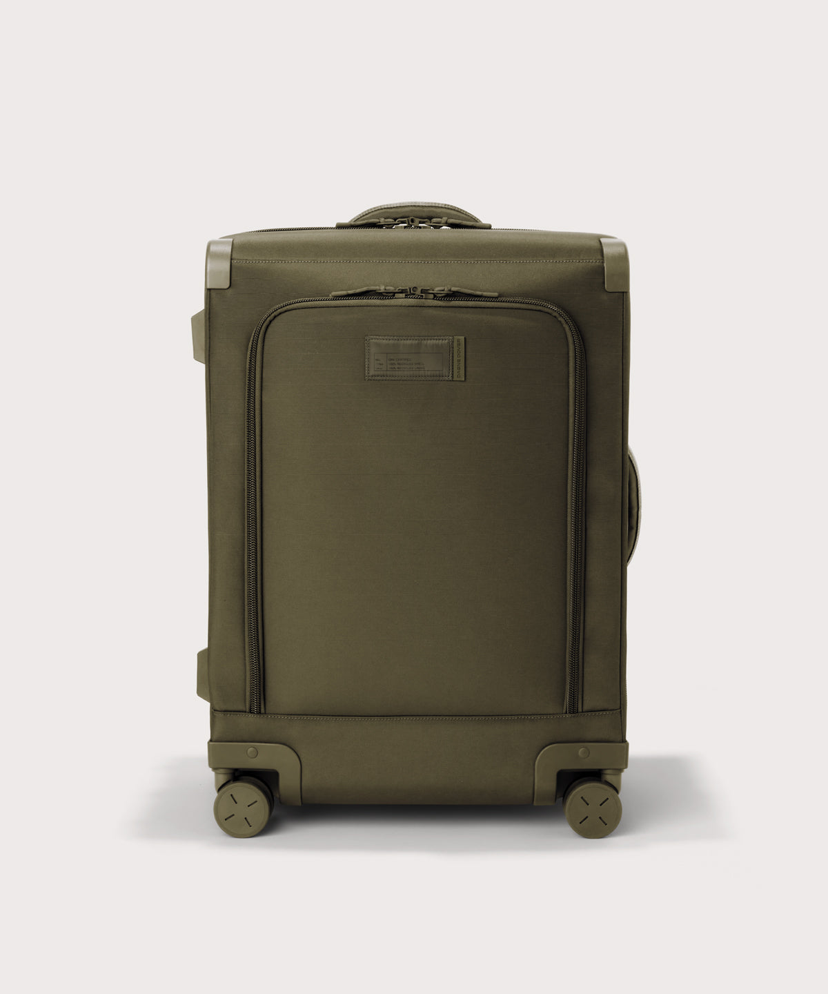 Sydney Checked Luggage in Dark Moss, Smaller - 25 inch